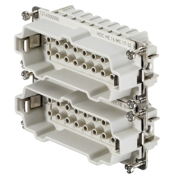 Weidmuller Rectangular Connector HDC HE 16 MC 17-32